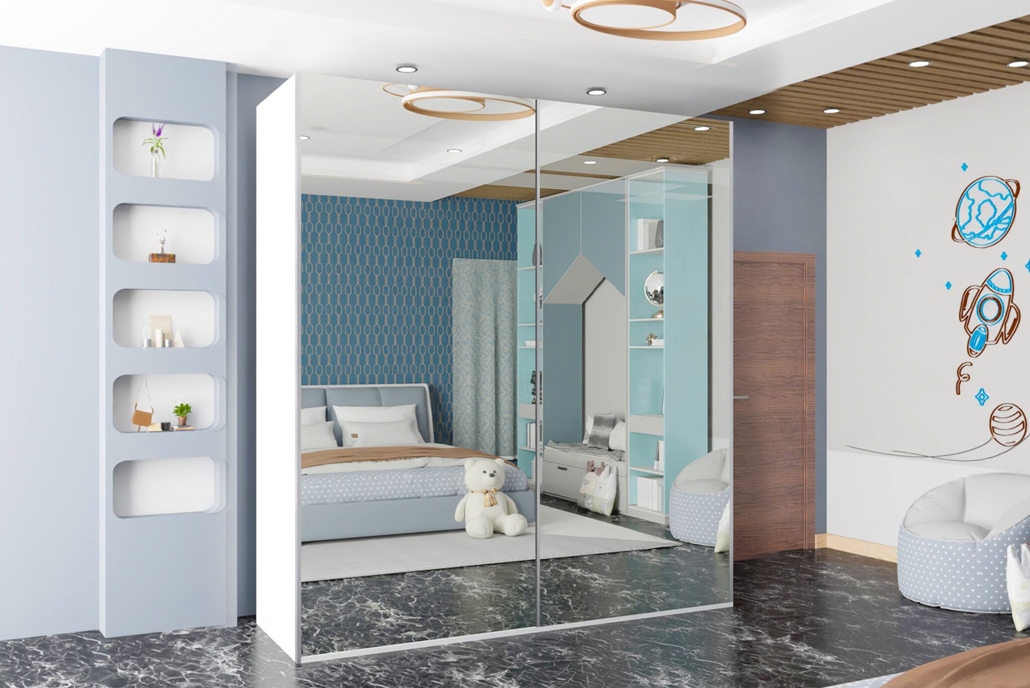 Etna Sliding Wardrobe