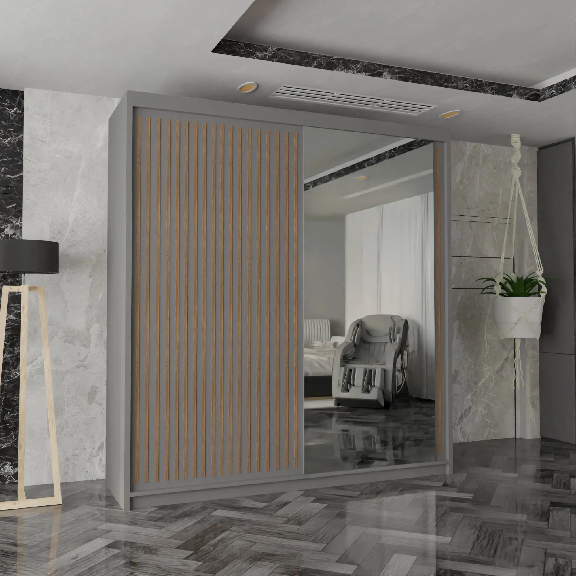 Royal Wardrobe Black, Grey and White