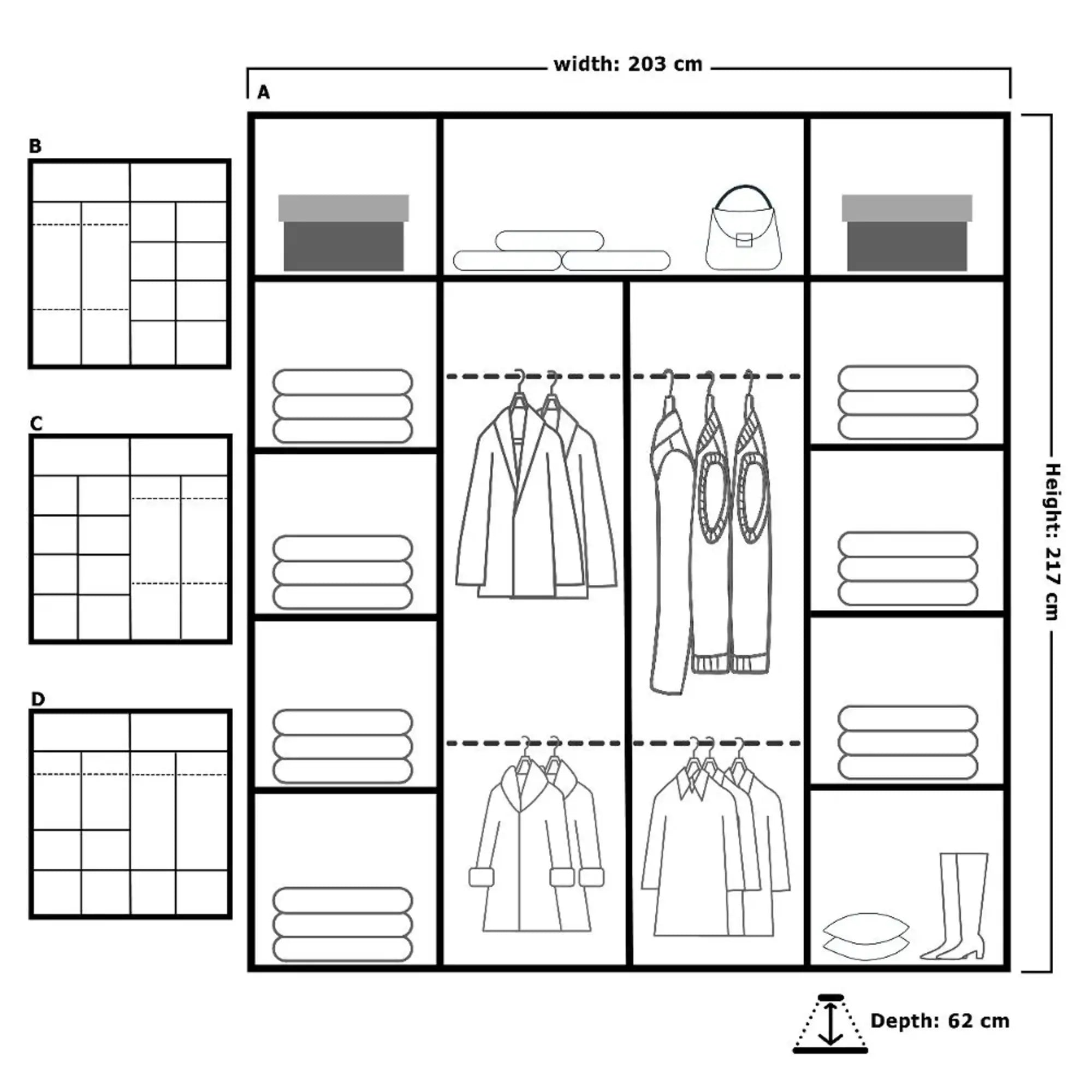 Jamajka Sliding Wardrobe