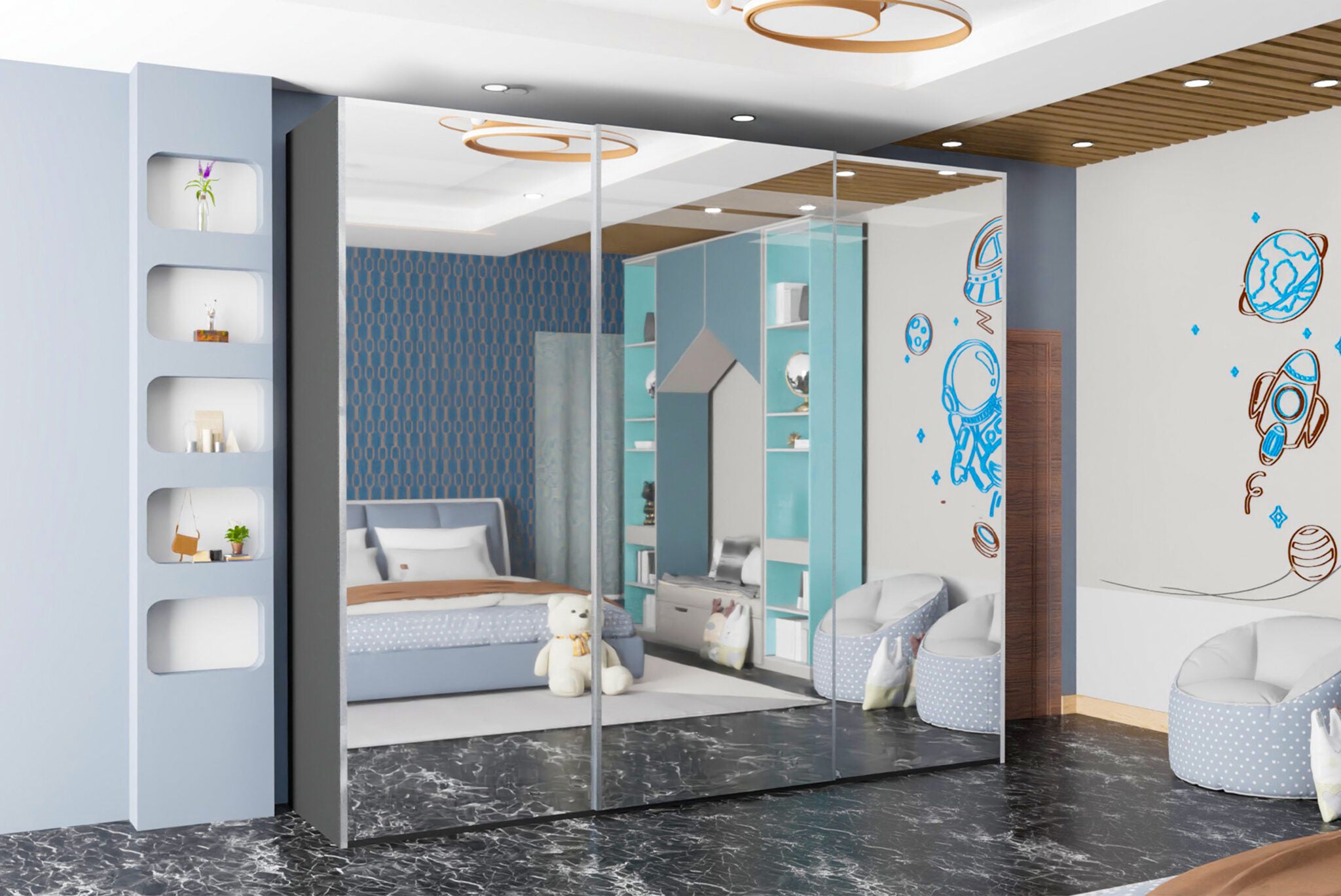 Etna Sliding Wardrobe