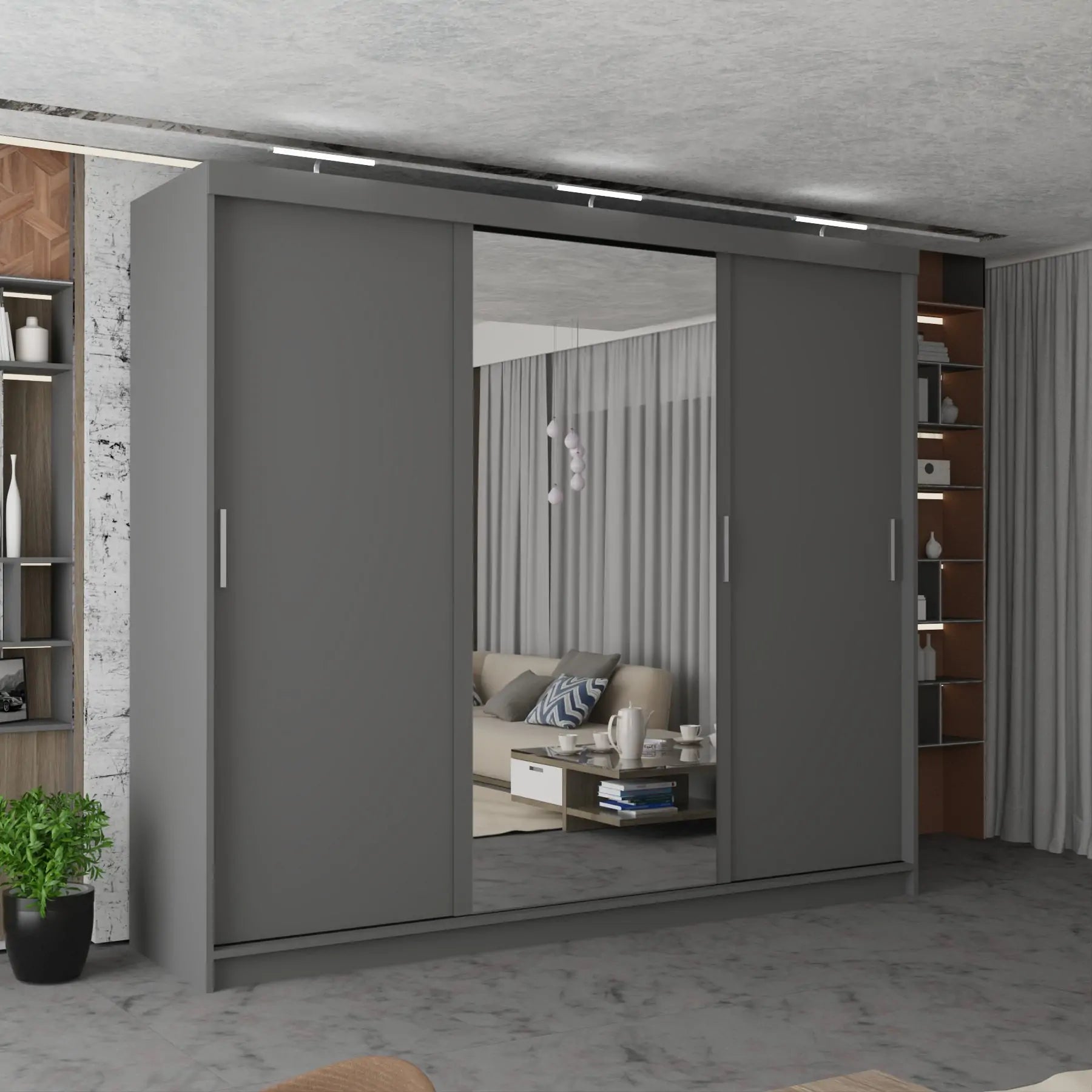Miami Sliding Door Wardrobe (New DB)