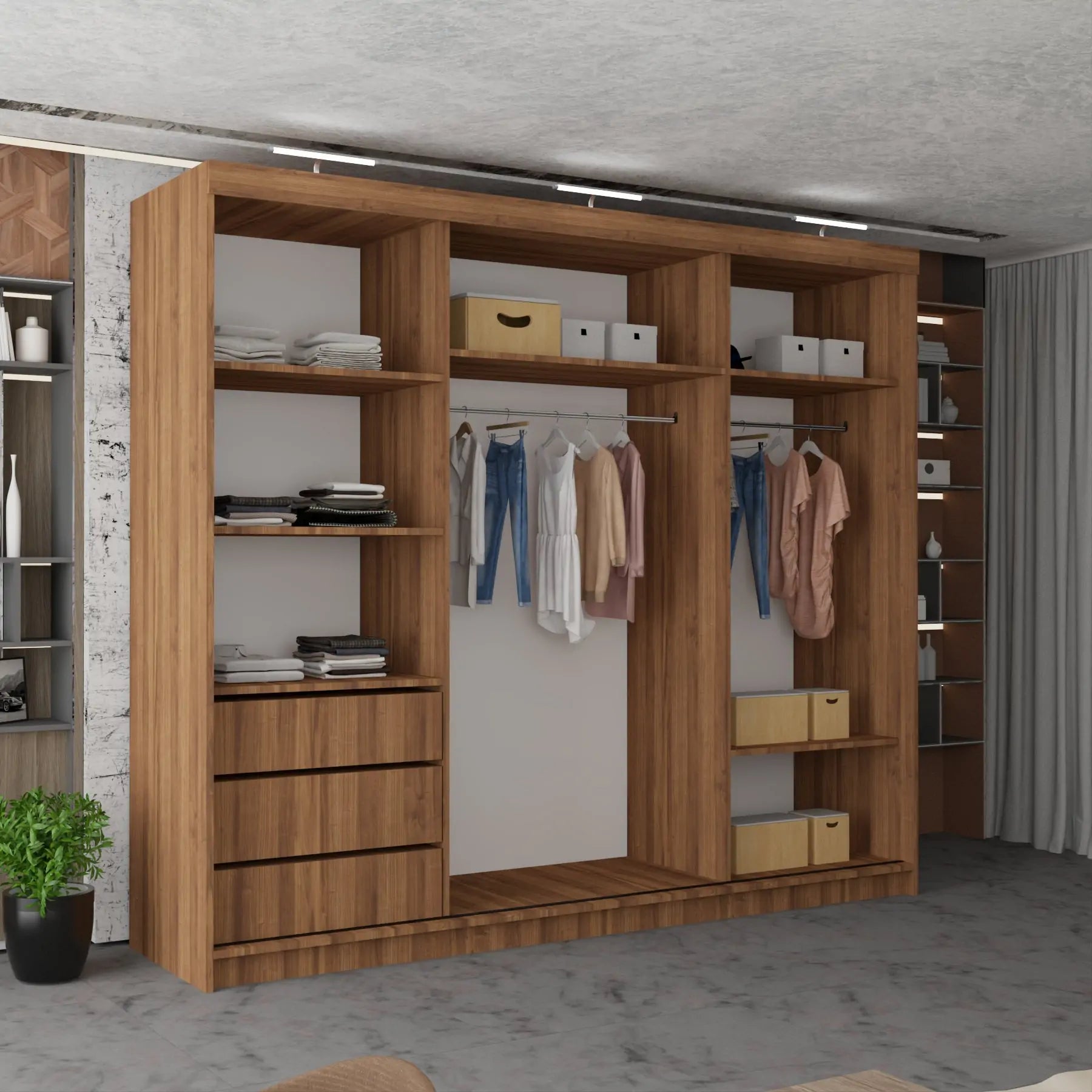 Miami Sliding Door Wardrobe (New DB)