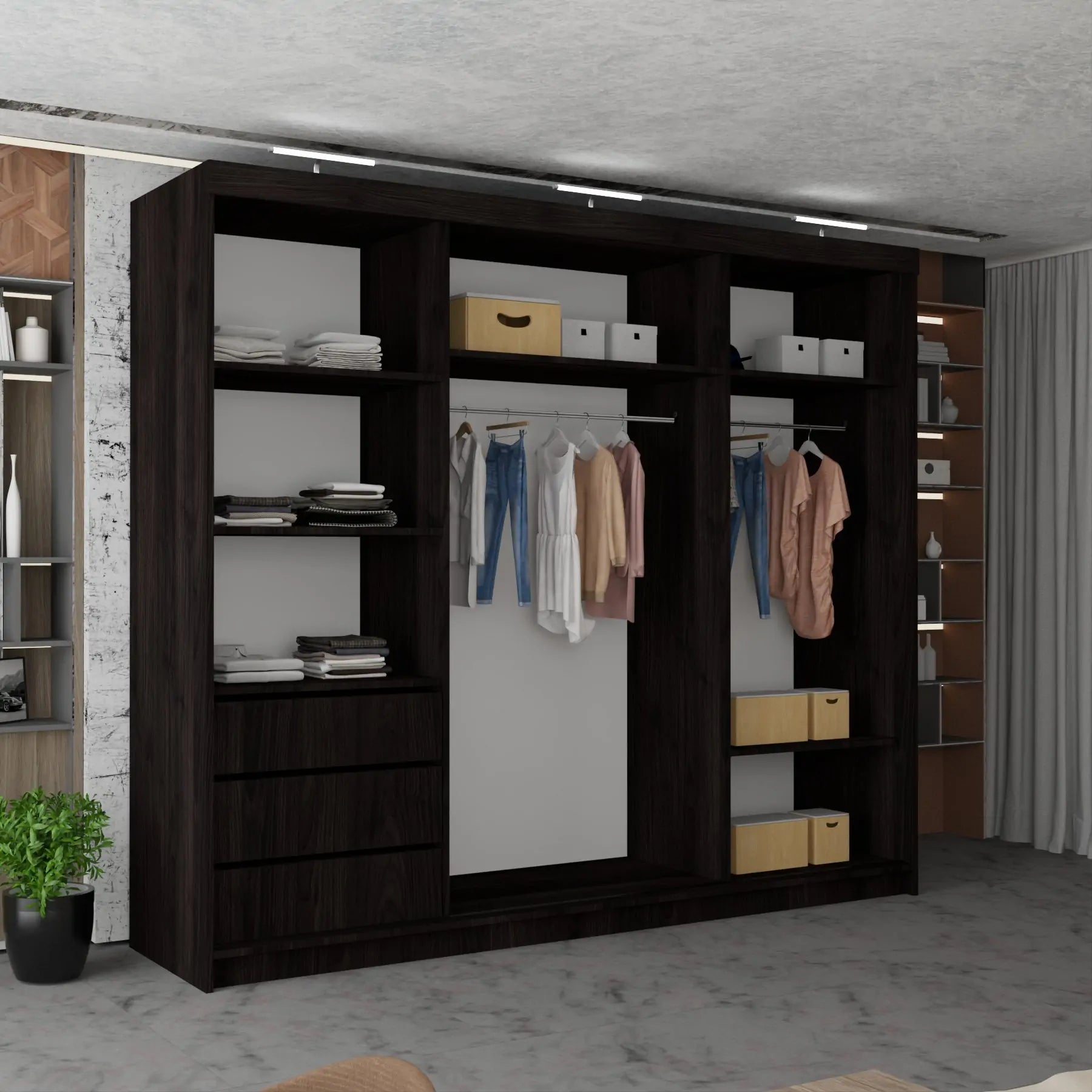 Miami Sliding Door Wardrobe (New DB)