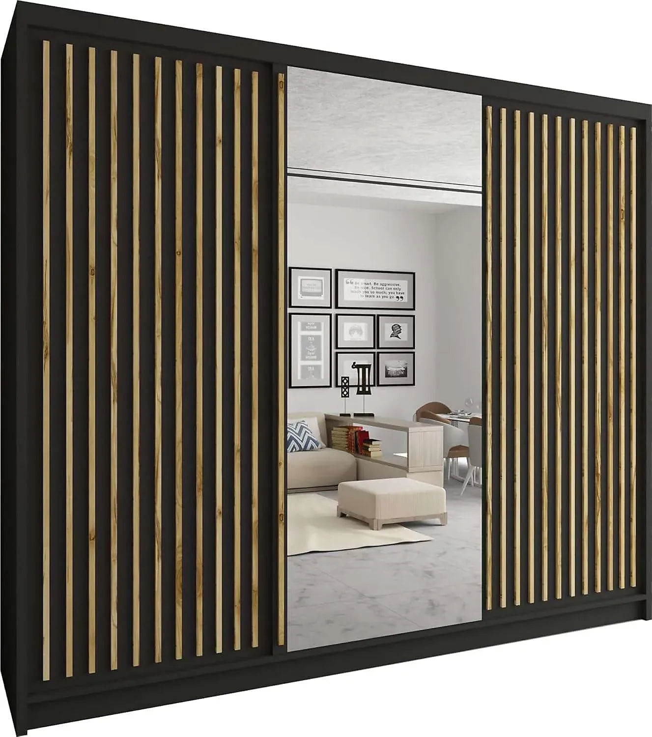 Ronal Sliding Door Wardrobe BQ