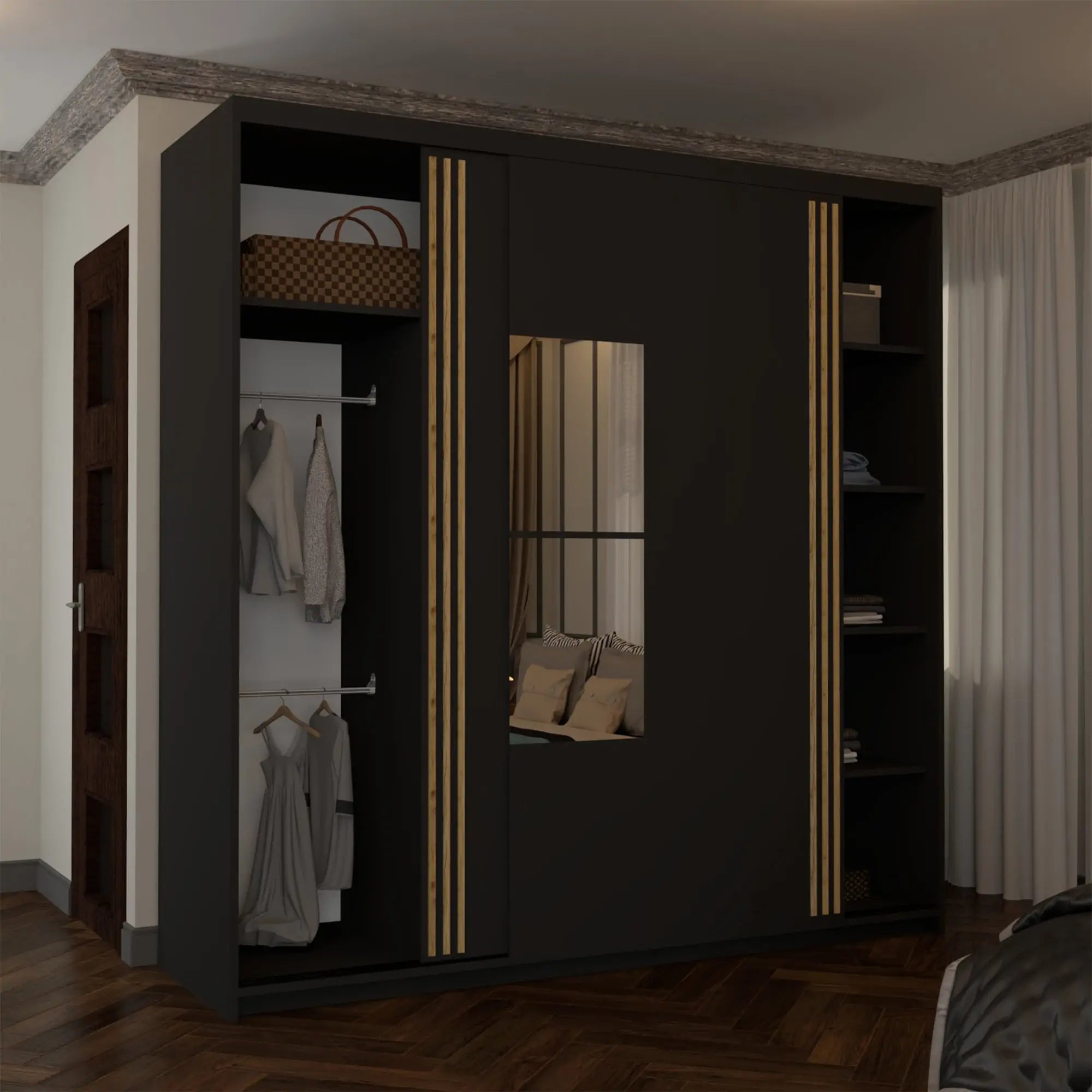 Jamajka Sliding Door Wardrobe 2 Branding