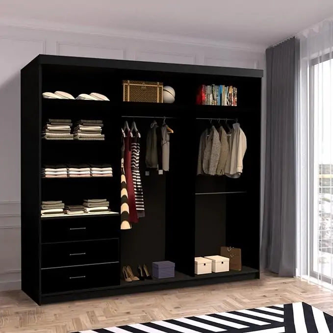 Wave Sliding Wardrobe