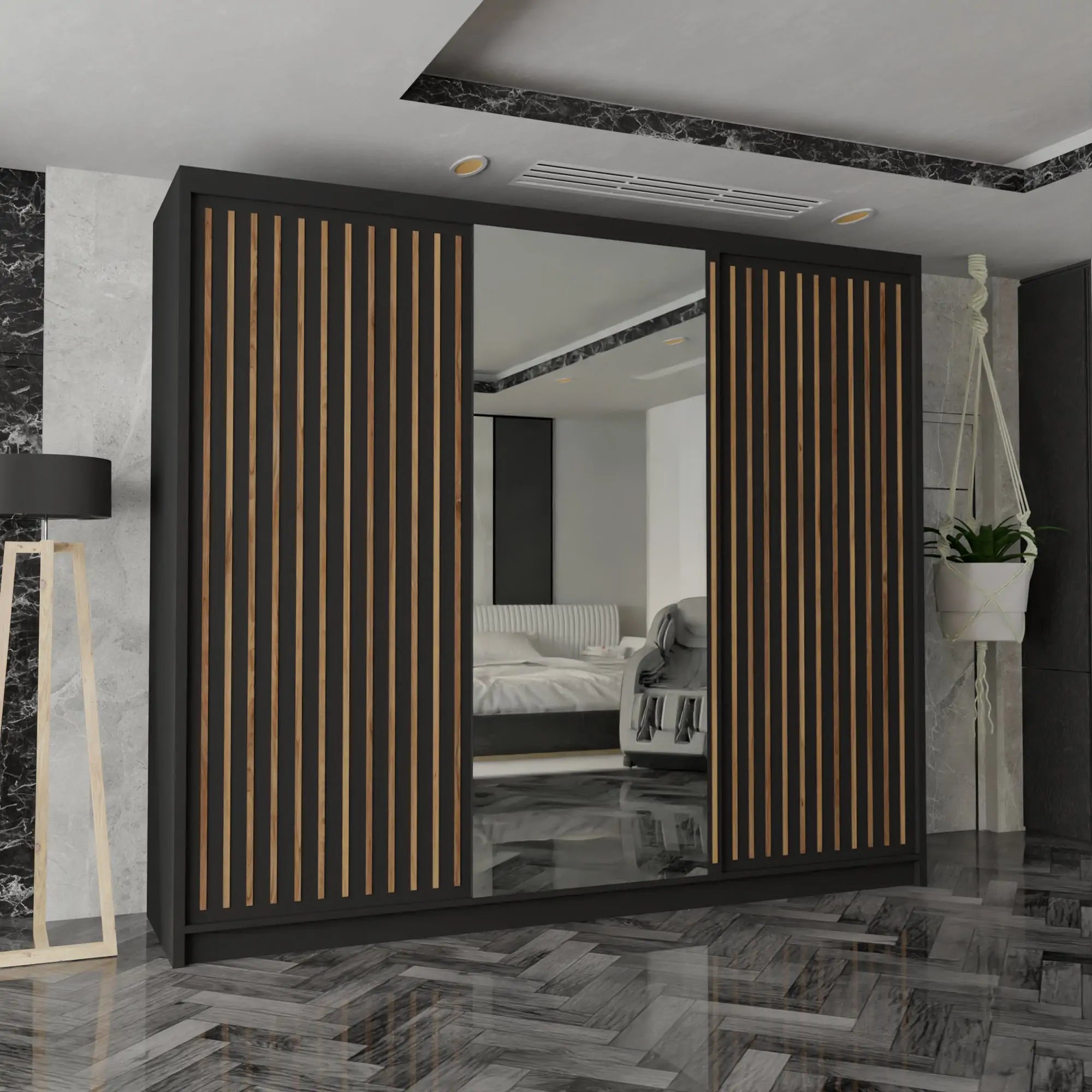 Royal Wardrobe Black, Grey and White