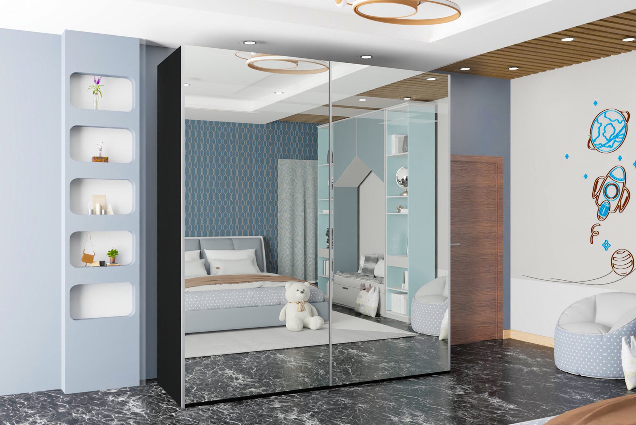 Etna Sliding Wardrobe