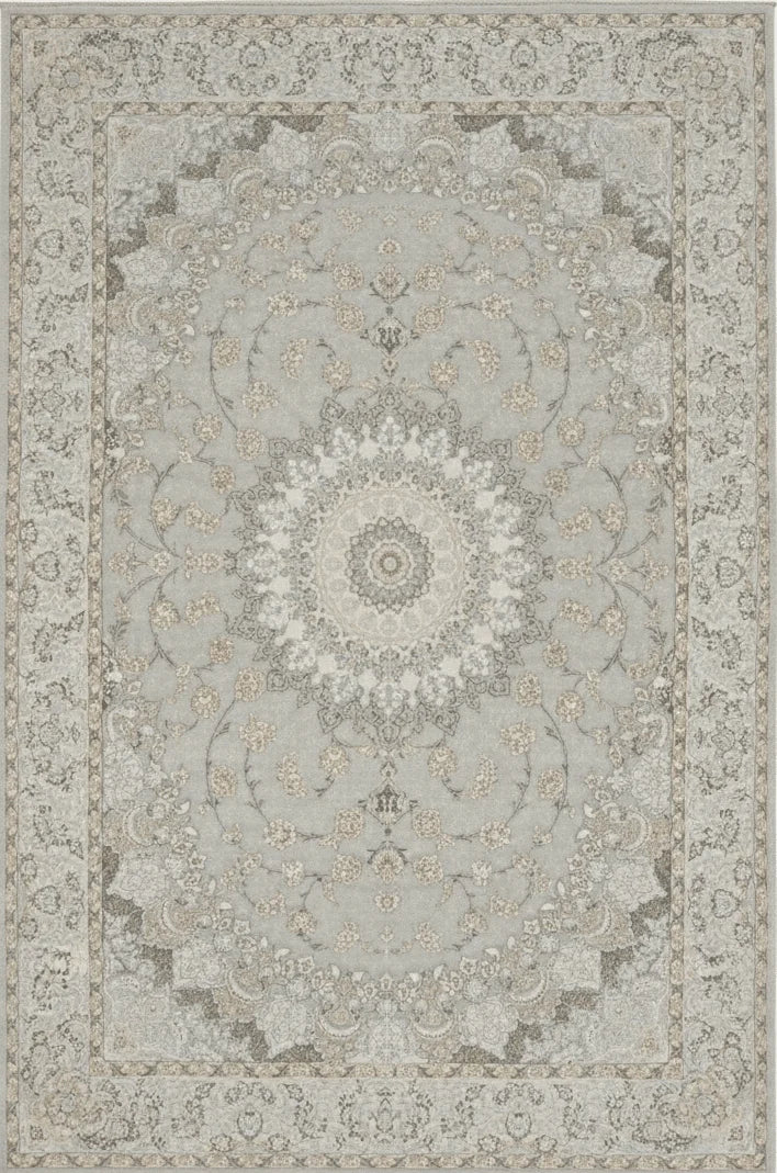 SAPPHIRE Grey Heritage Bloom Rug