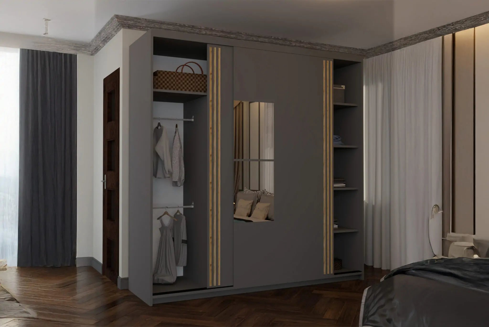 Jamajka Sliding Door Wardrobe 2nd Branding (Ww)