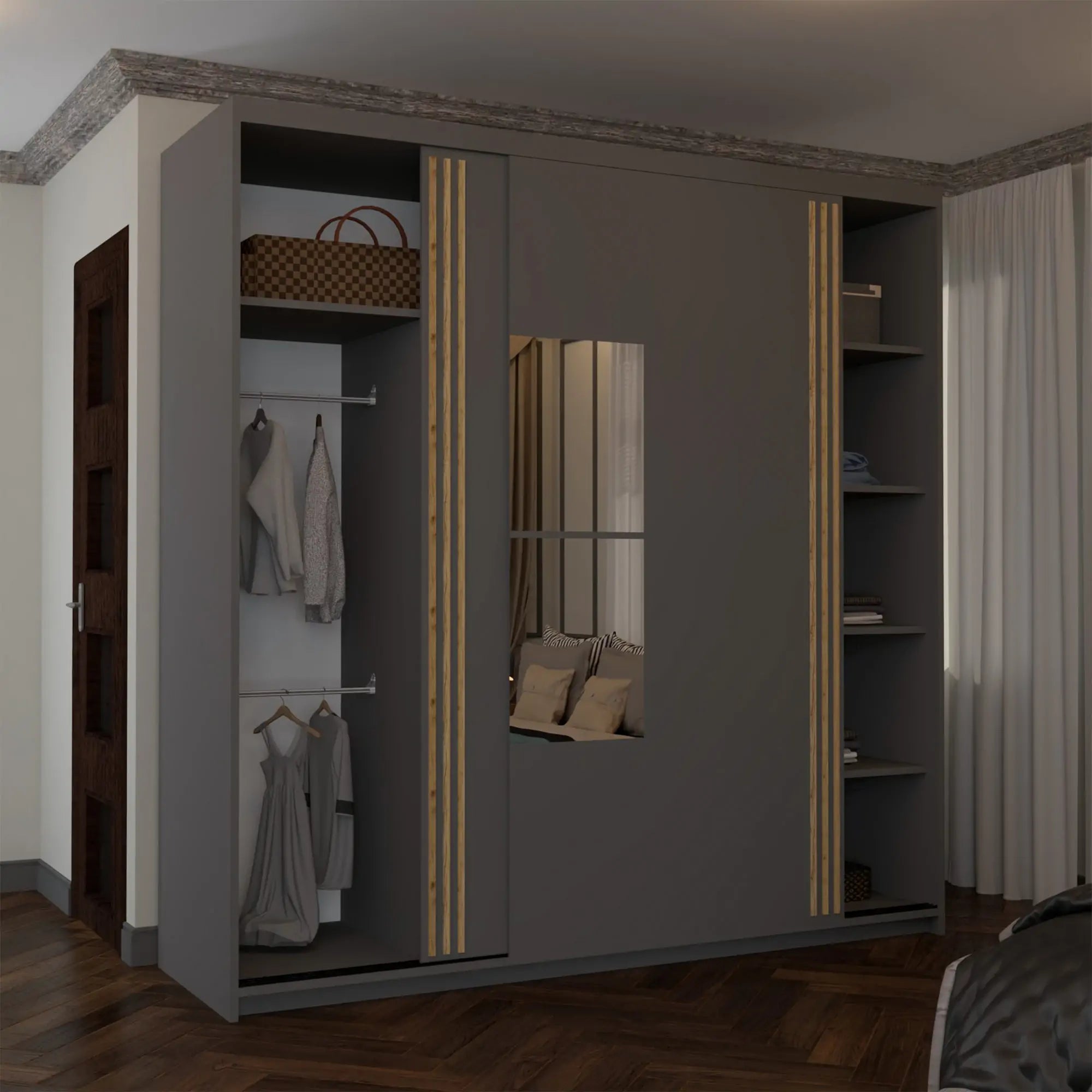 Jamajka Sliding Door Wardrobe 2 Branding
