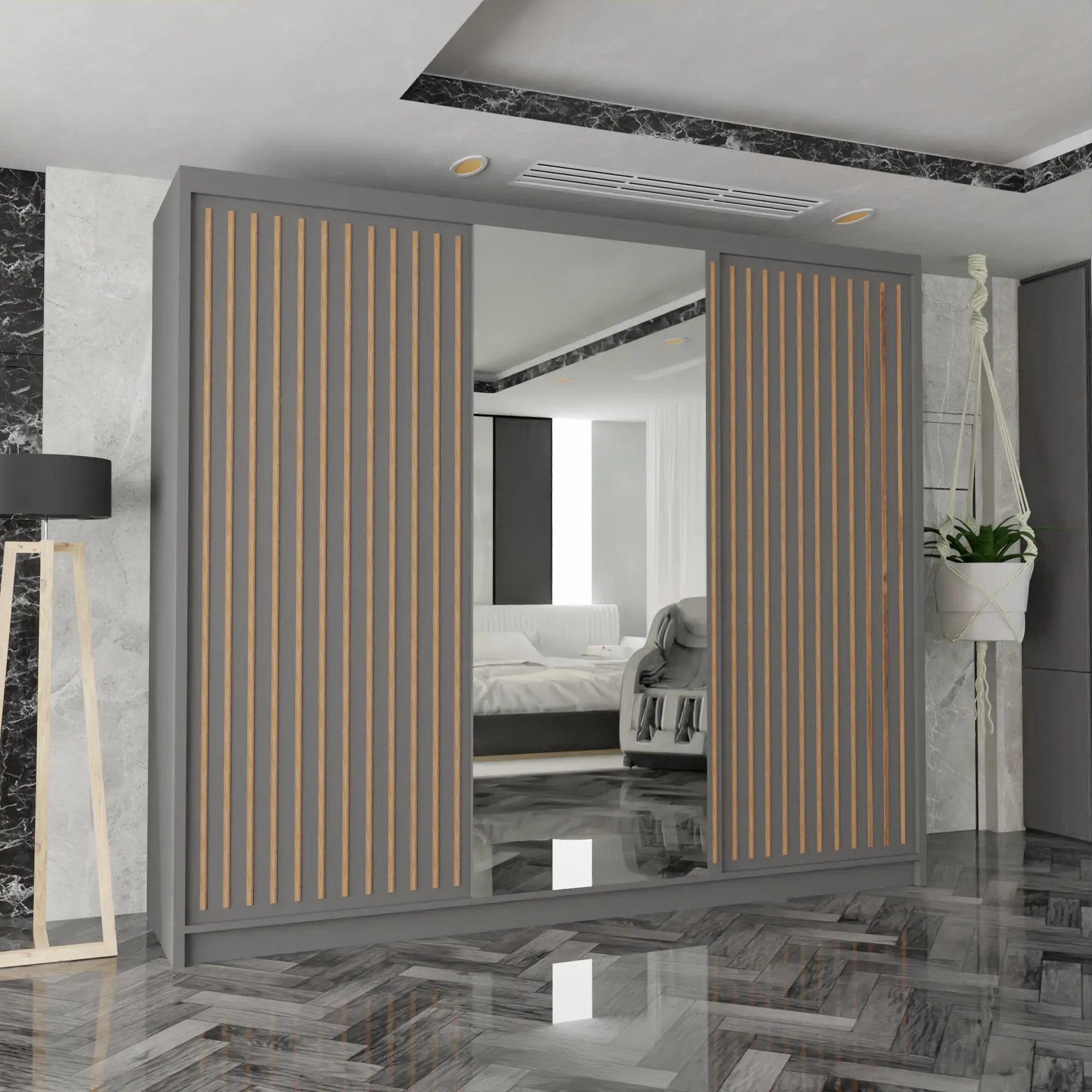 Royal Wardrobe Black, Grey and White