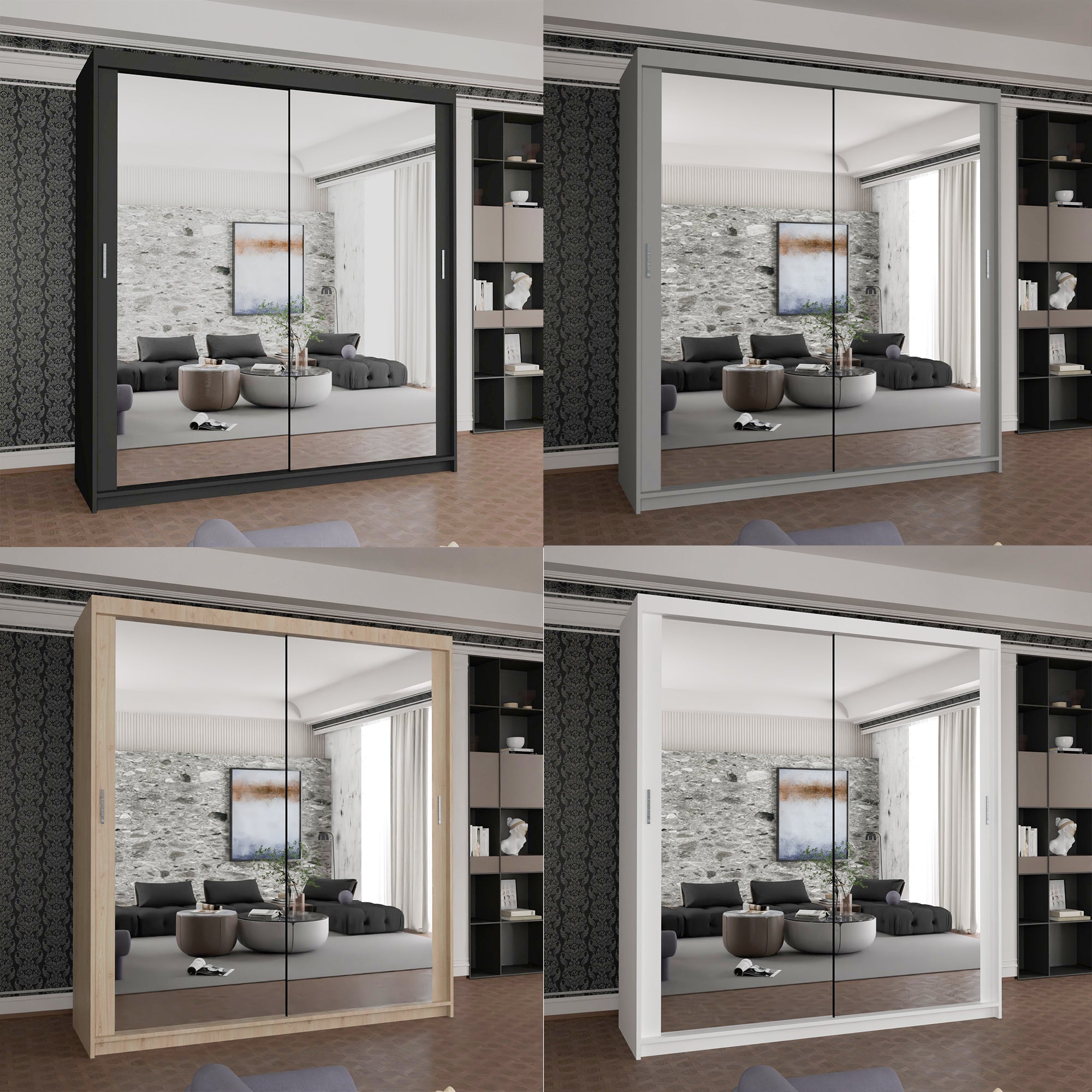 Houston Wenge Wardrobe