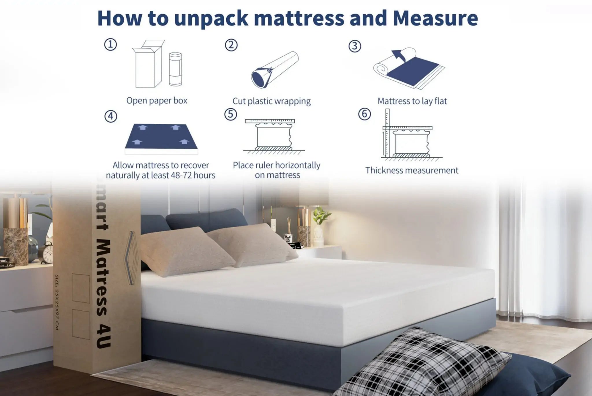 Smart Memory Foam Mattress (1st Branding)