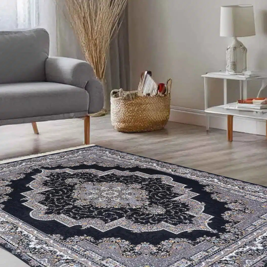 Amatis Maneii Navy Blue Rug | A-151