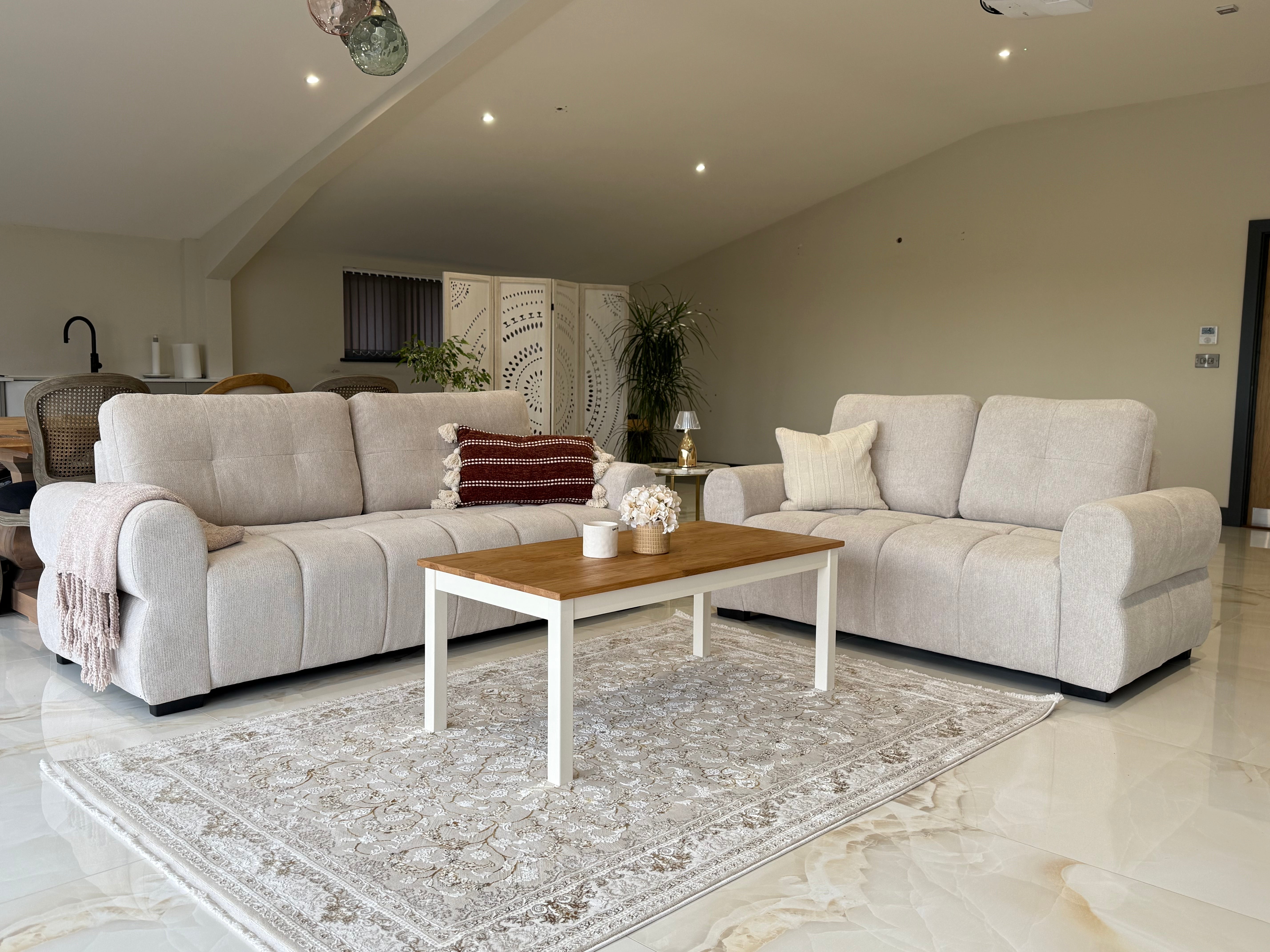 San Marino Sofa Beige 3+2 Set