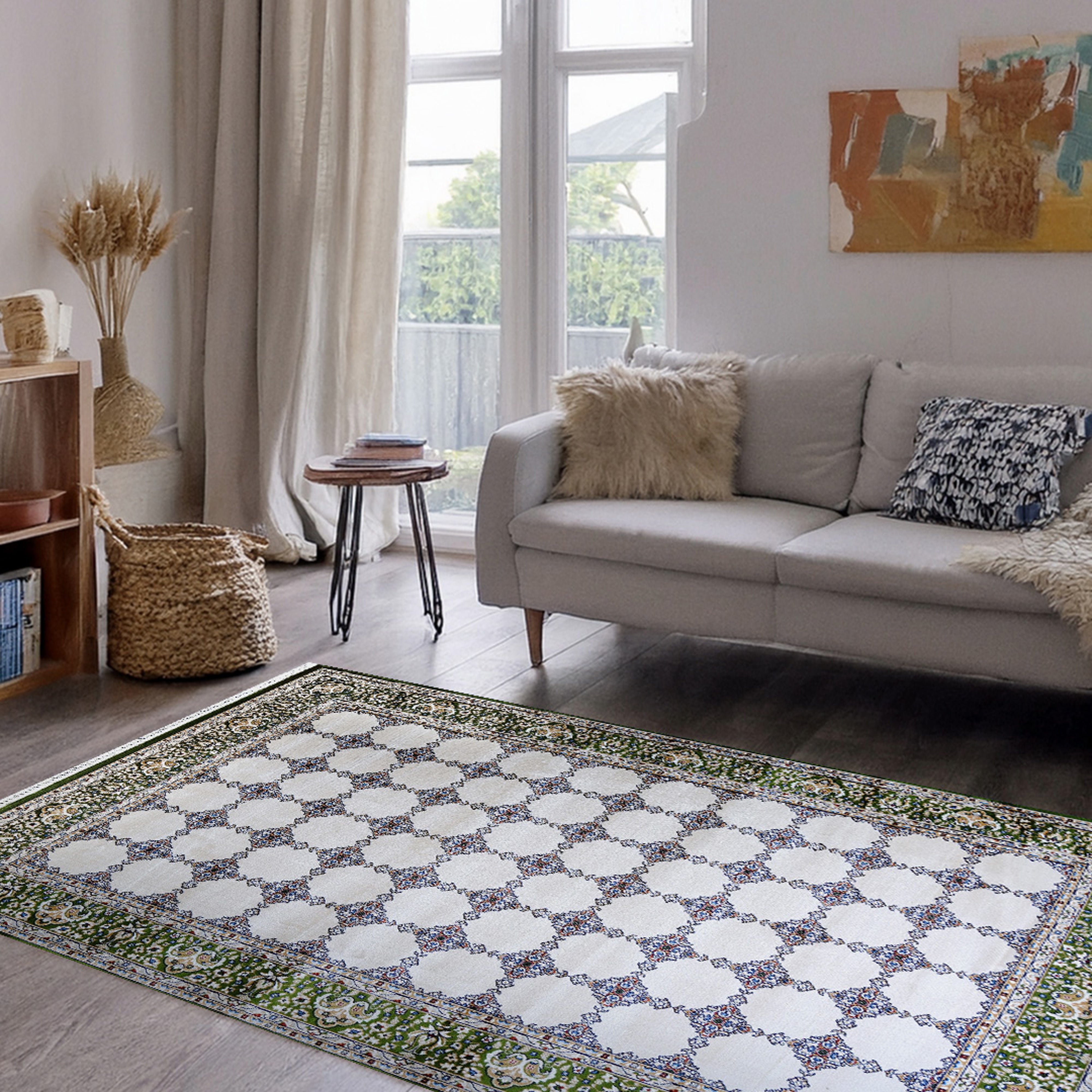 Bukhara Brown Beige Elegance Rug | A636B-E3468-BROWN/BEIGE