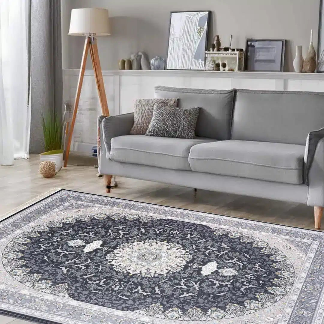 Amatis Sara Navy Blue Rug | A-132