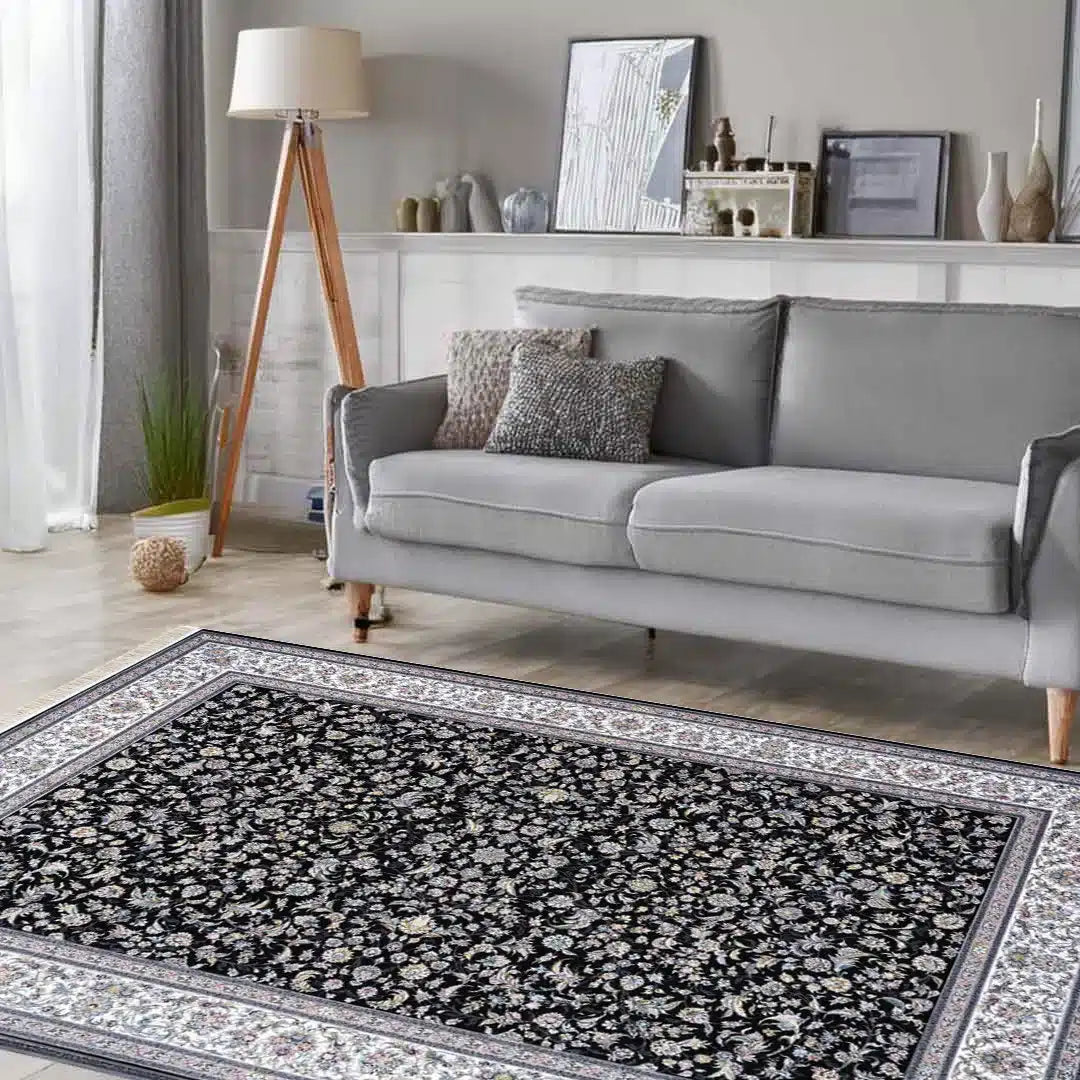 Amatis Adrianna Navy Blue Rug | A-133