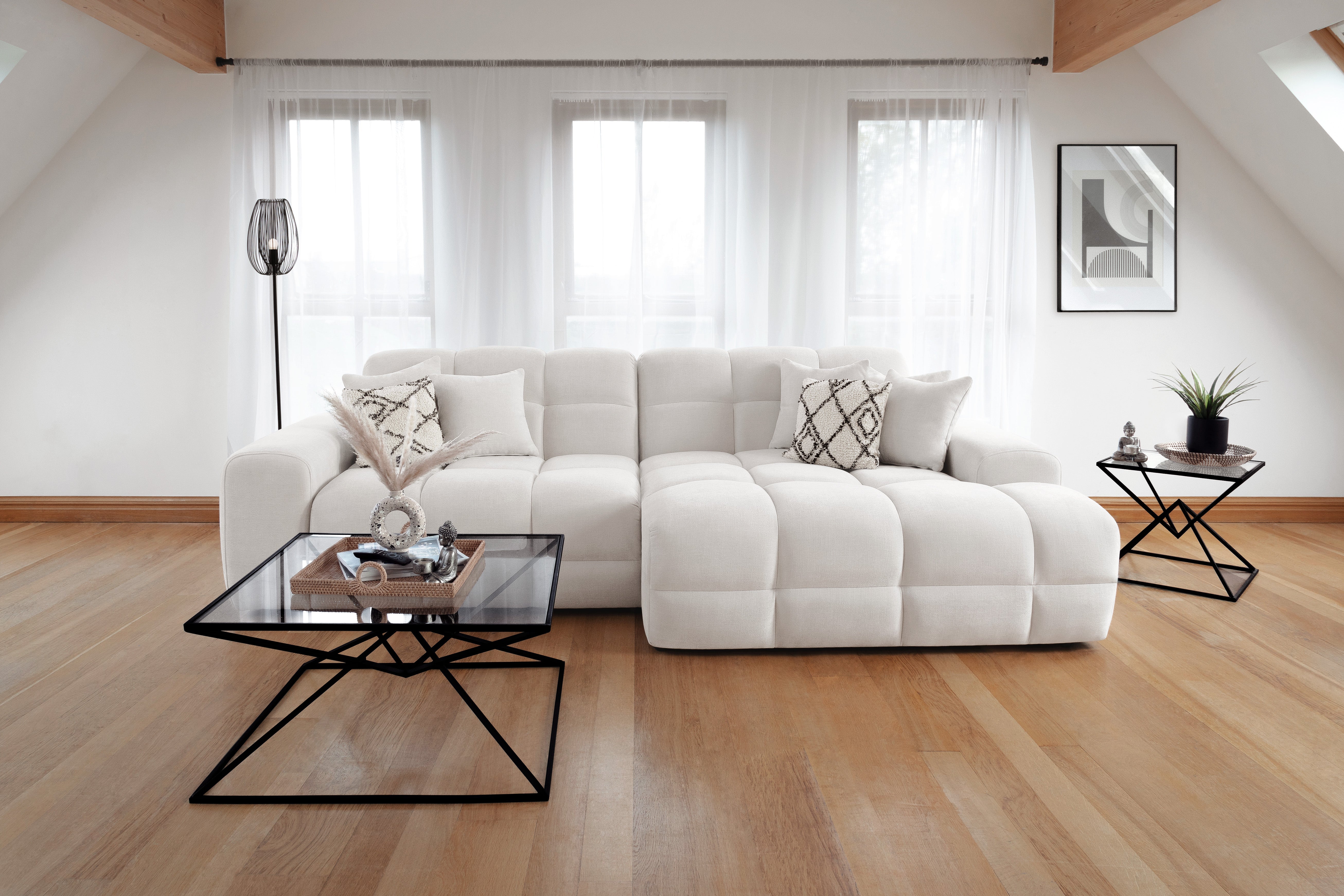 Jacob Sofa Beige Right Hand Facing Corner