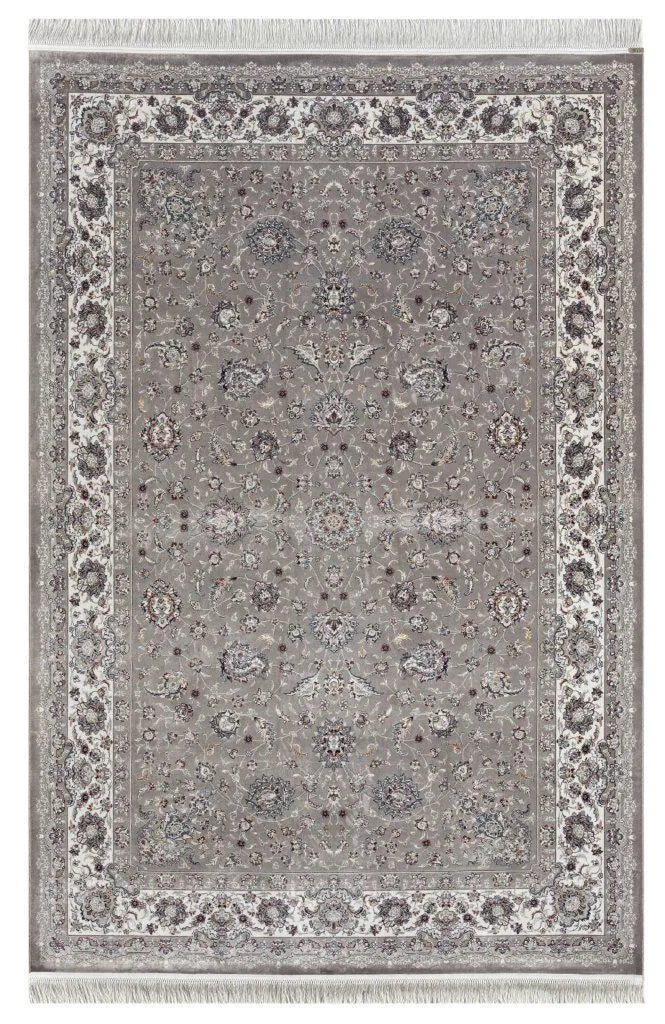 Minyatur Persian Garden Grey Ivory Rug