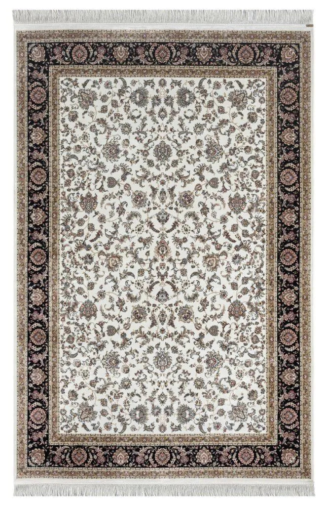 Minyatur Garden Ivory Boteh Rug