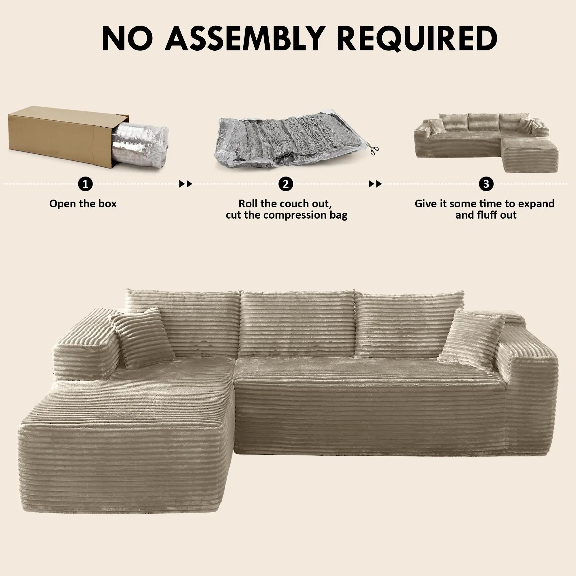 Smart L-shape Sofa 2nd Branding