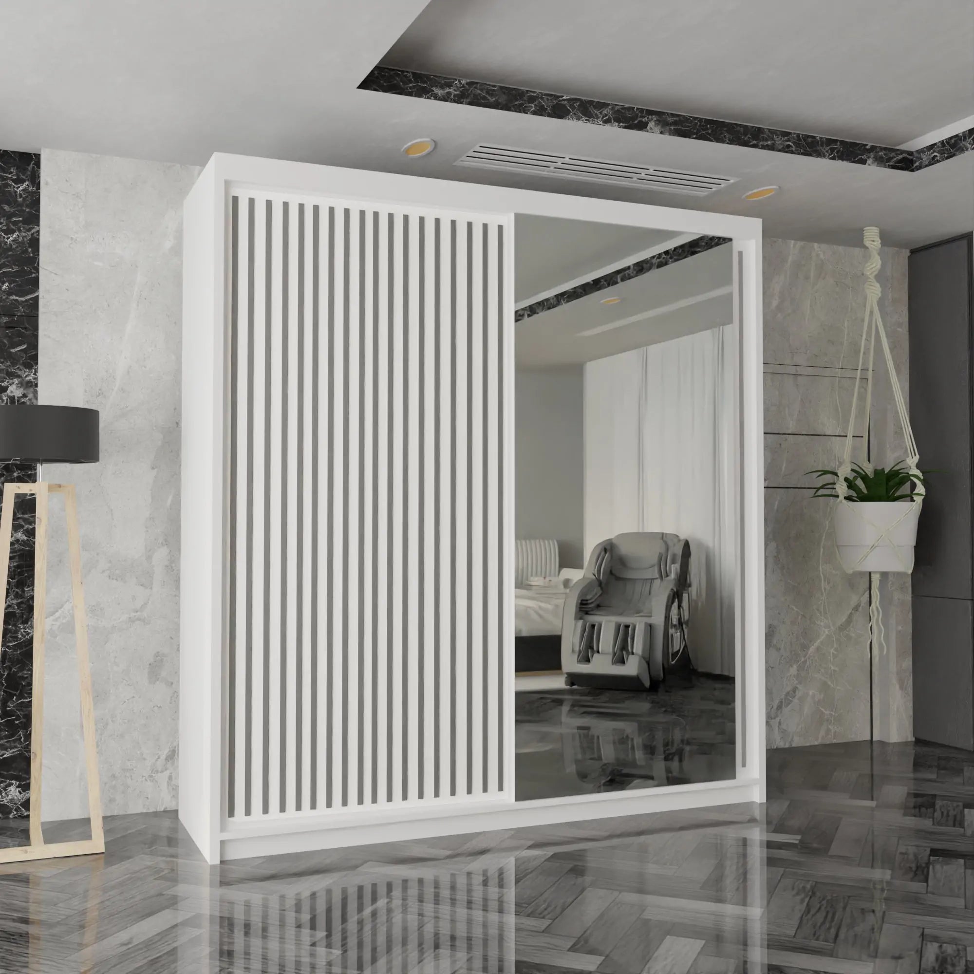 Royal Wardrobe Black, Grey and White