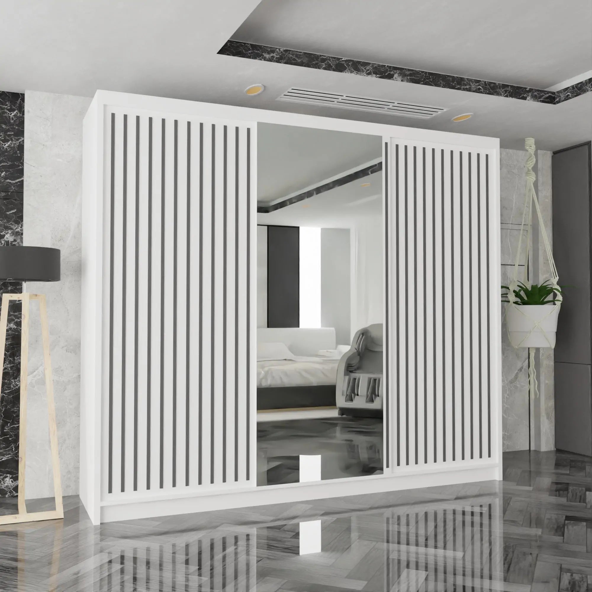 Royal Wardrobe Black, Grey and White