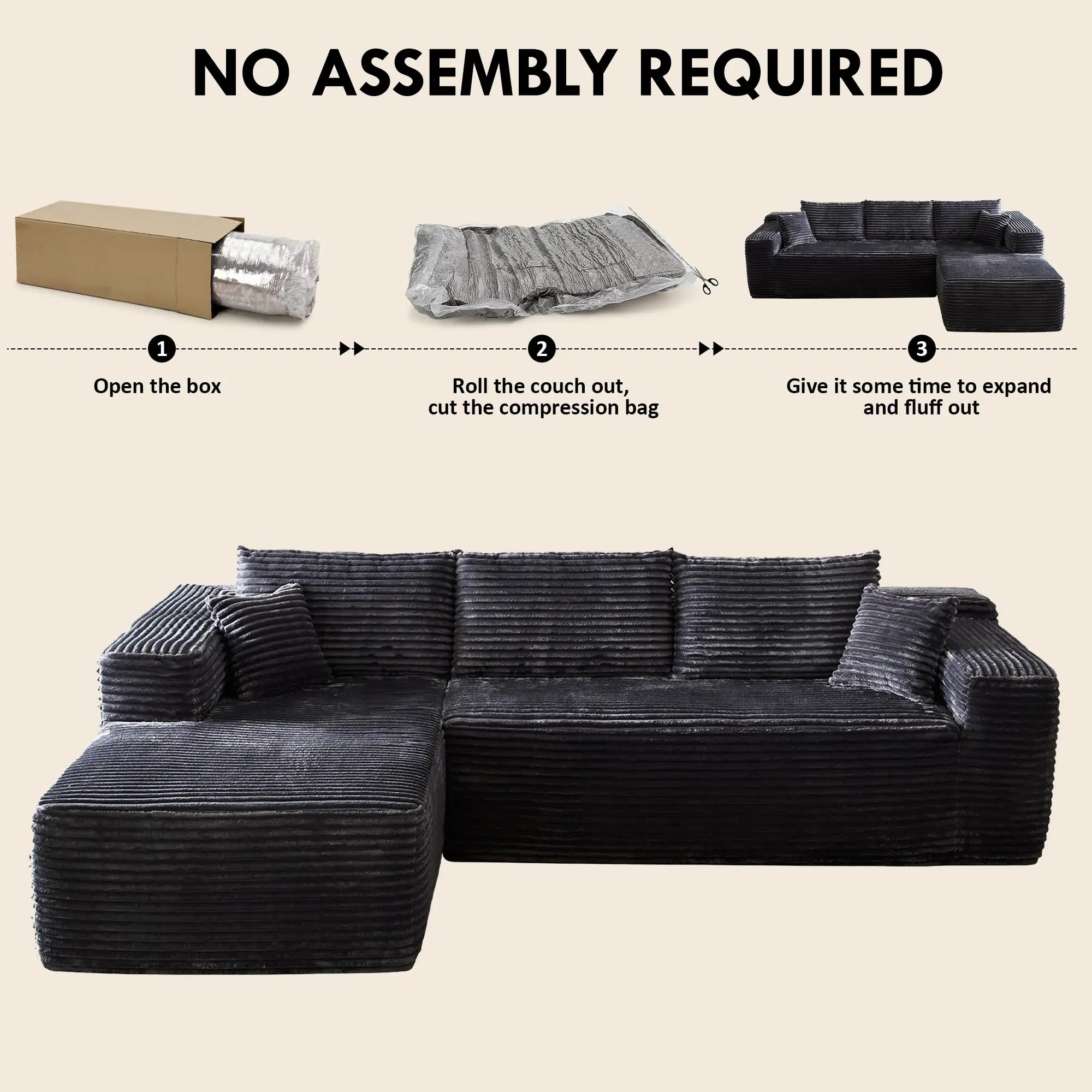 Smart L-shape Sofa 2nd Branding