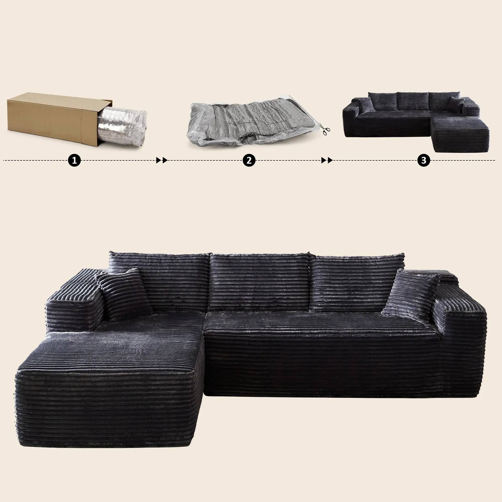 Smart L-shape Sofa 2nd Branding