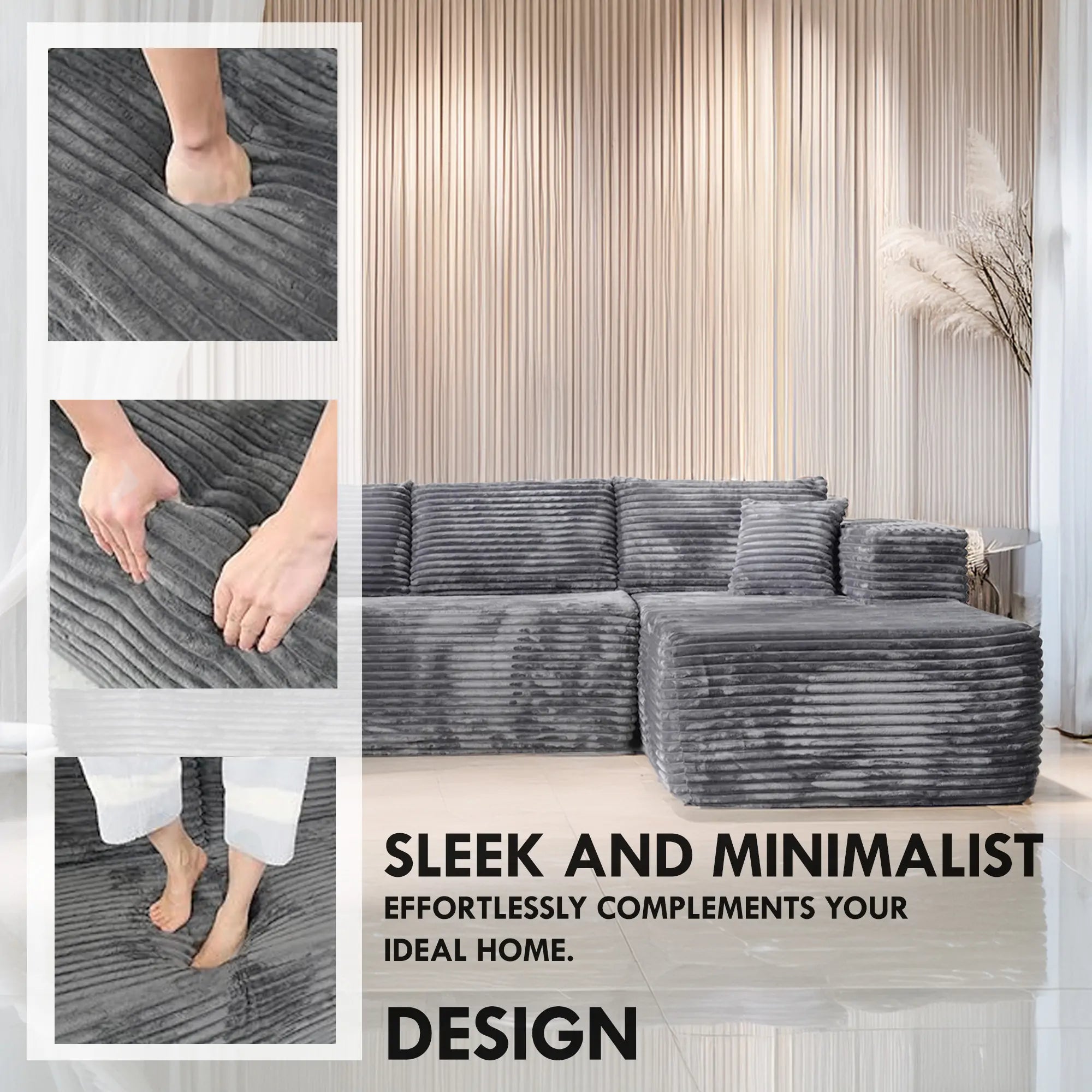 Smart L-shape Sofa 2nd Branding