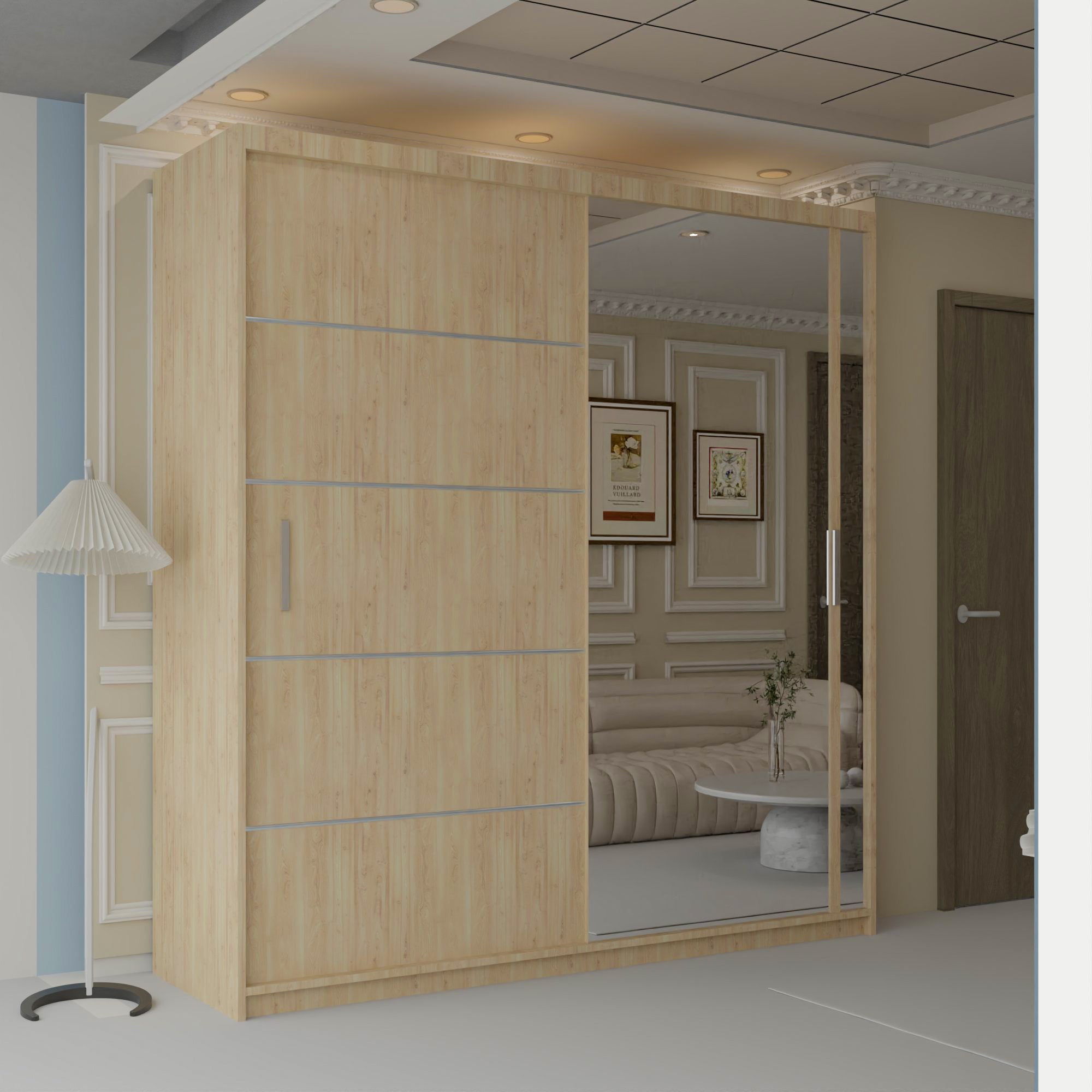Vision New Sliding Mirror Door Wardrobe