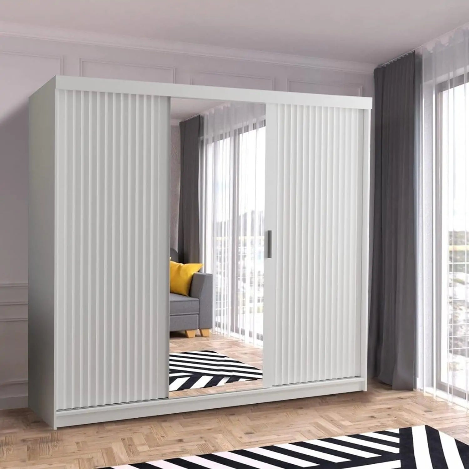 Wave Sliding Wardrobe