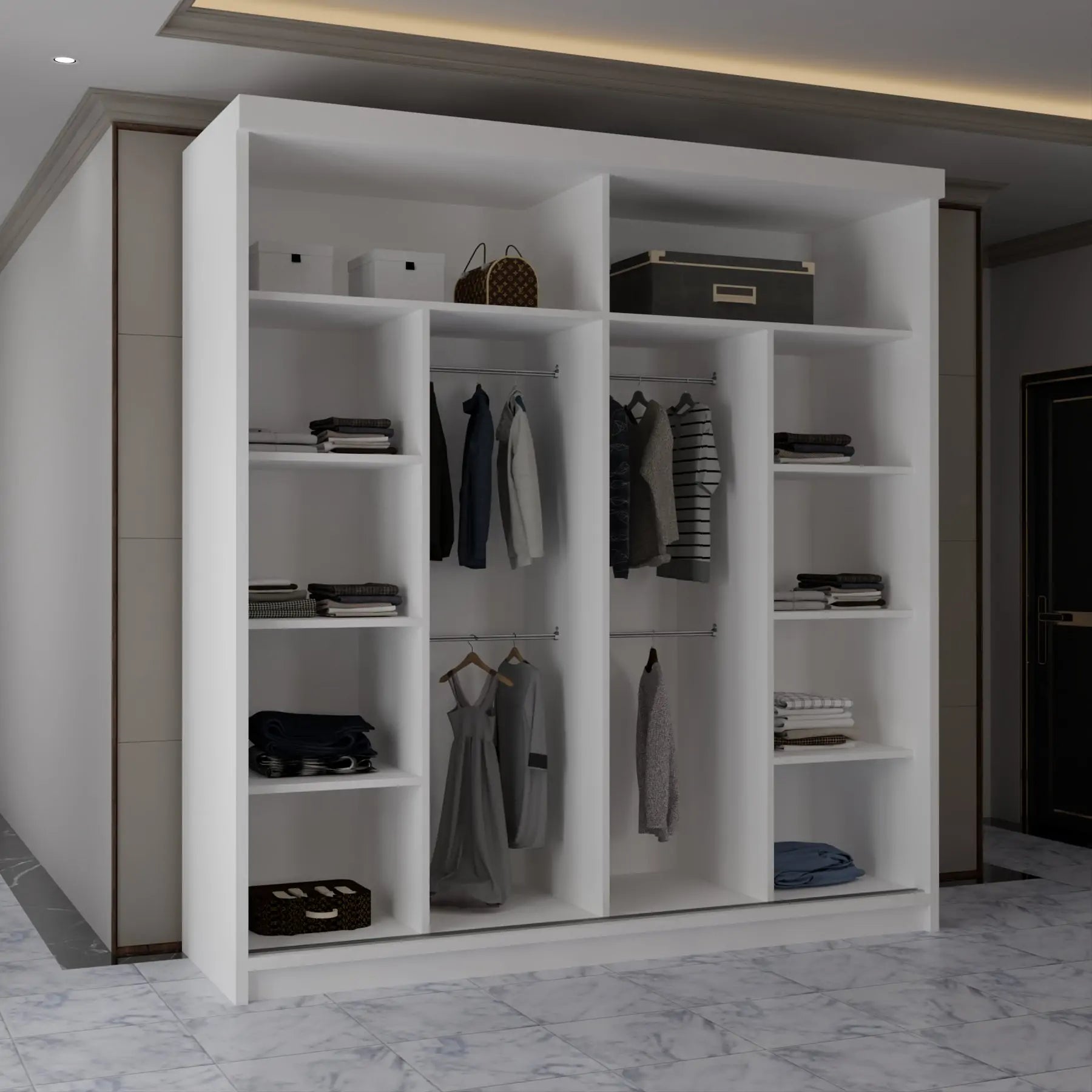 Ribon Sliding door Wardrobe(Lisbon5th) New Branding 2025