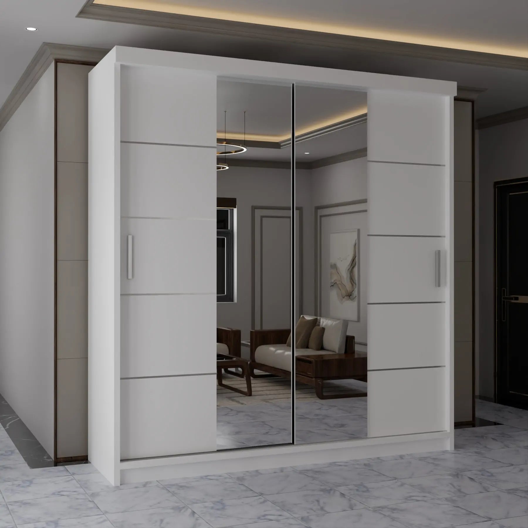 Ribon Sliding door Wardrobe(Lisbon5th) New Branding 2025