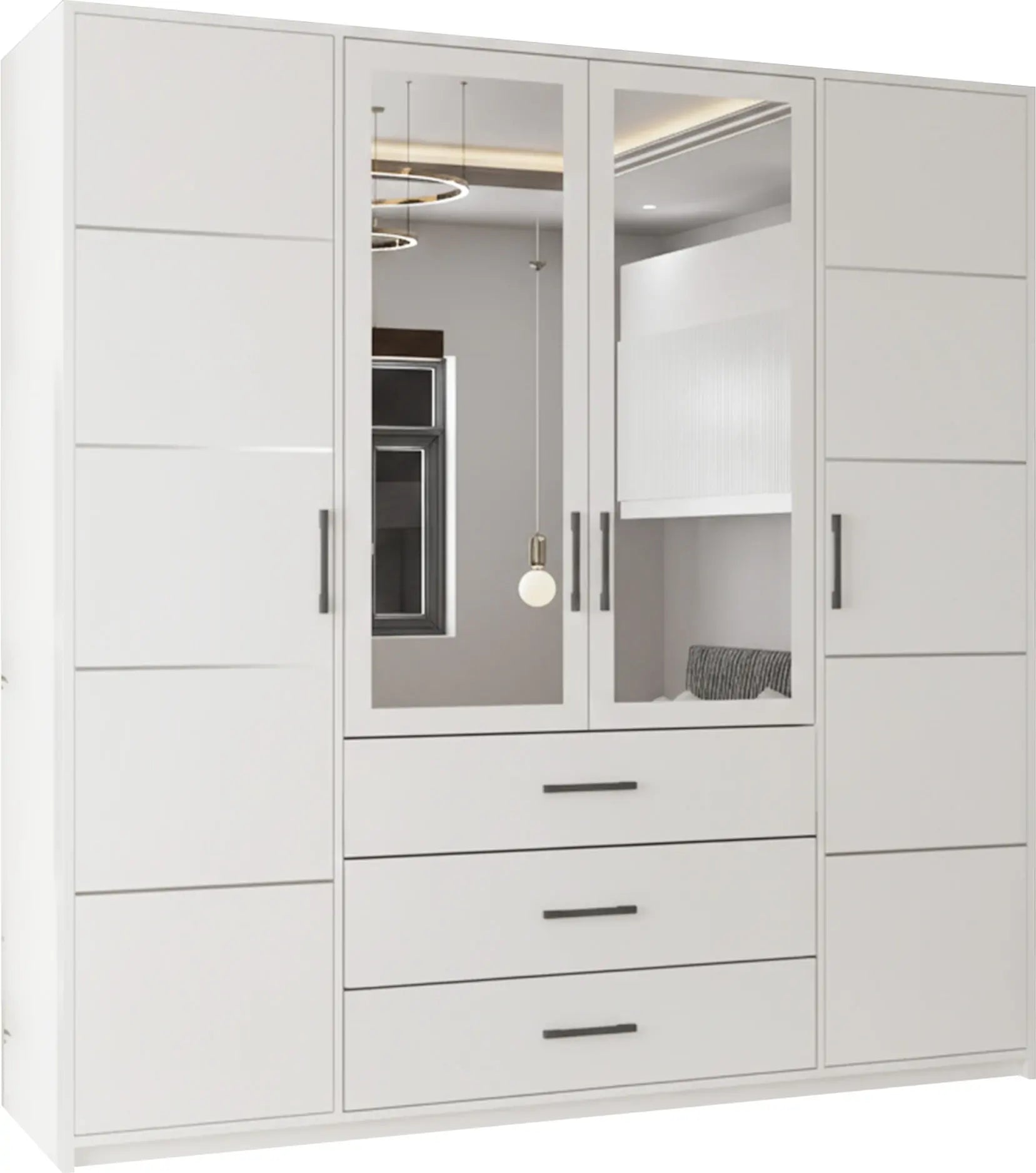 Belluno 4 Door Wardrobe (2nd Branding)