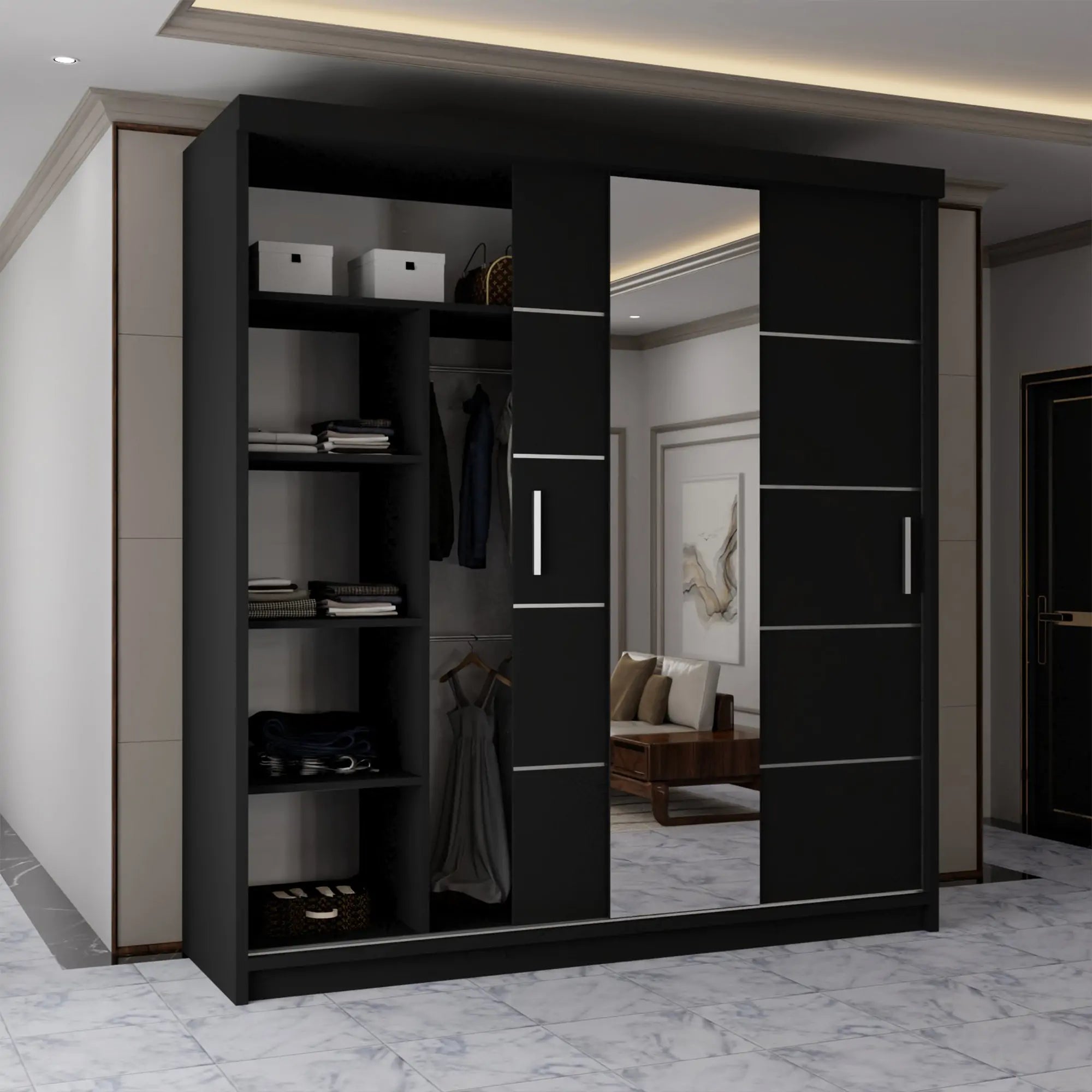 Ribon Sliding door Wardrobe(Lisbon5th) New Branding 2025