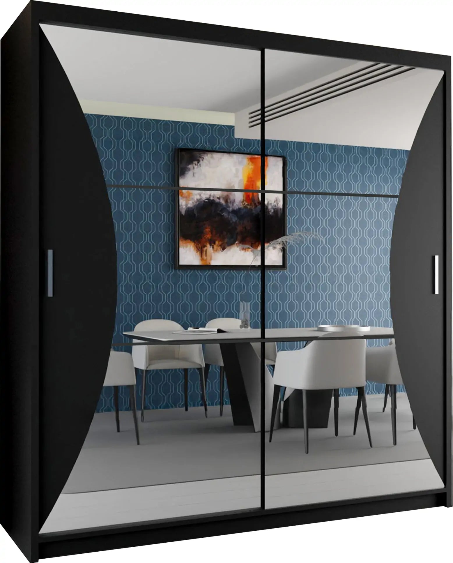 New California Sliding Door Wardrobe (DB)