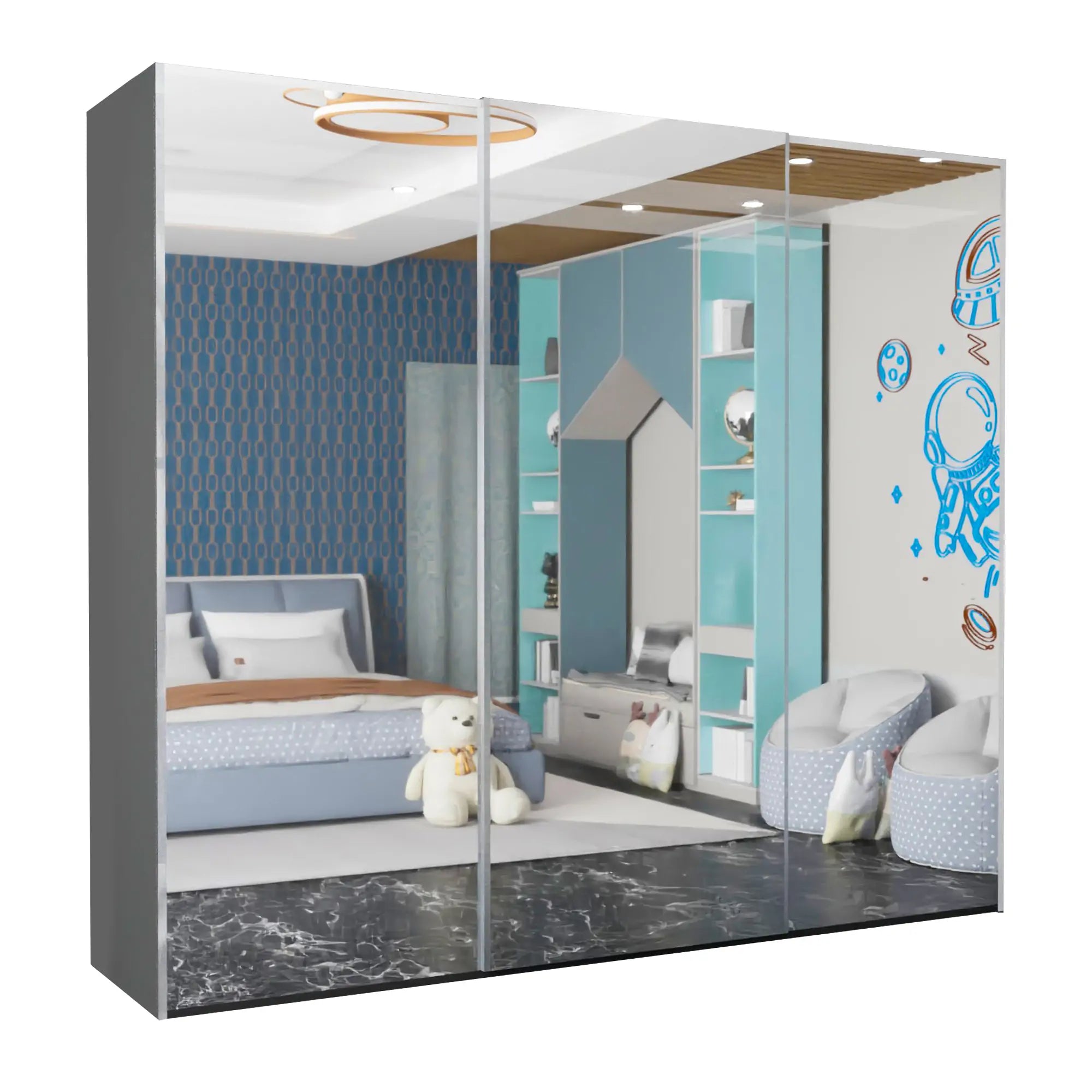 Etna 250cm Wardrobe