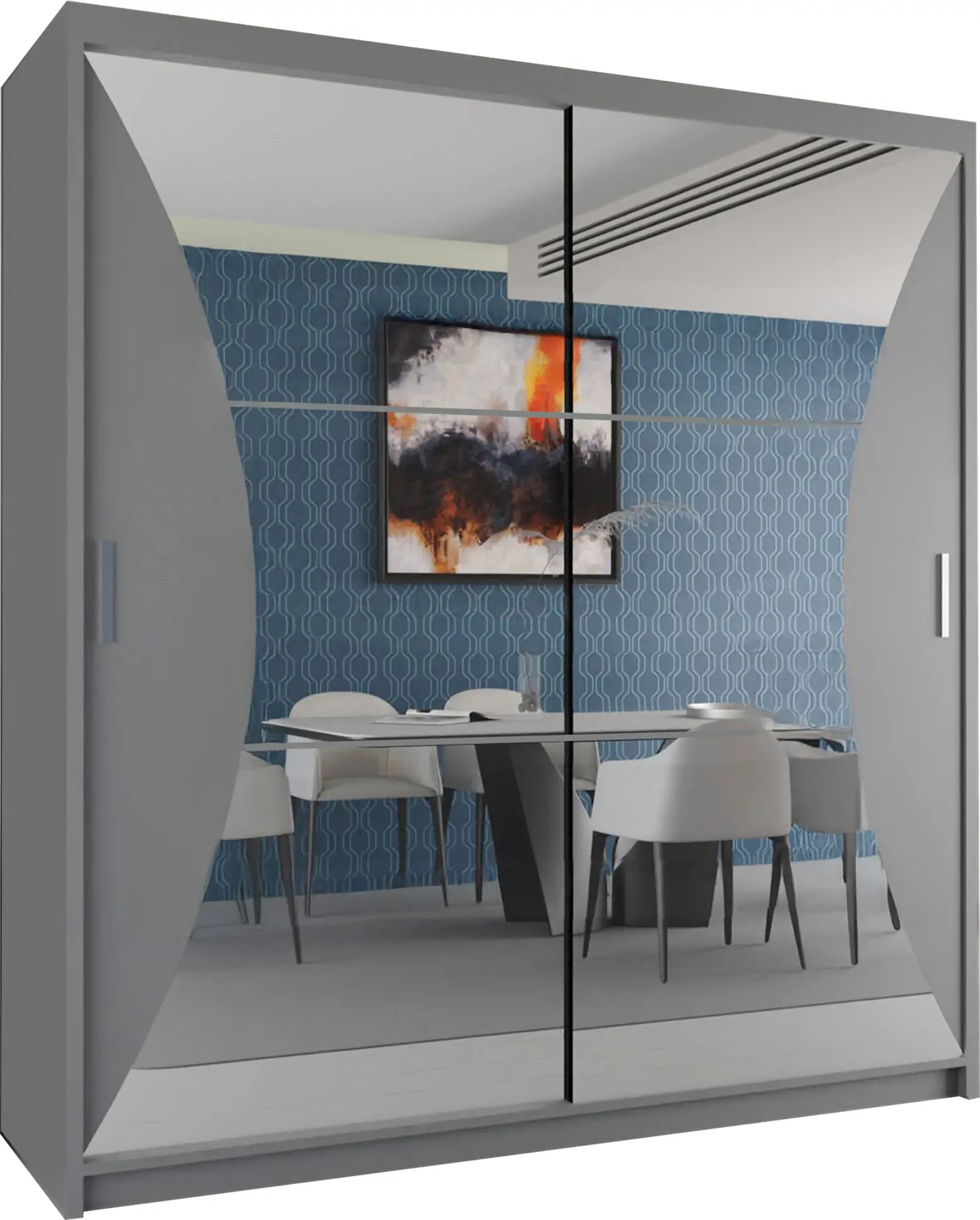 New California Sliding Door Wardrobe (DB)