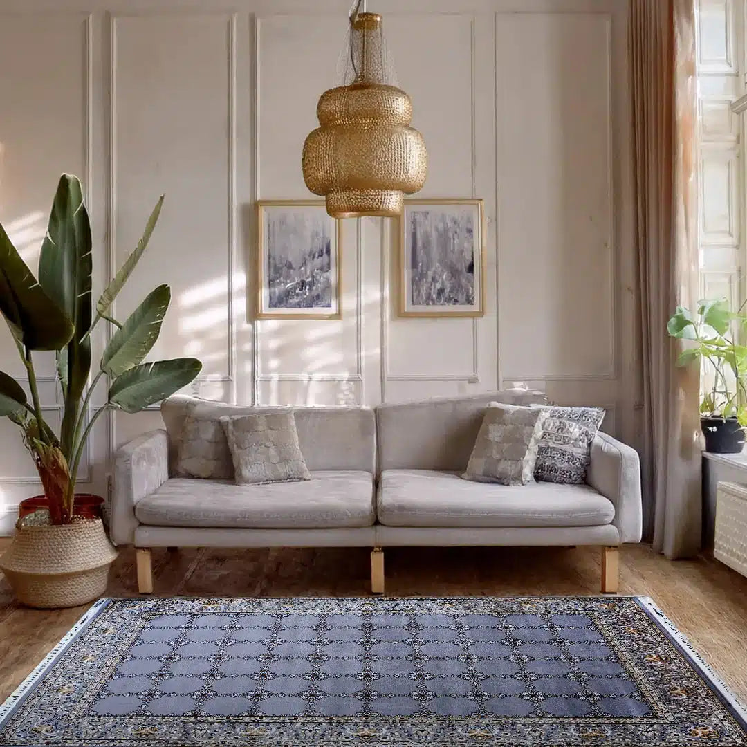 Bukhara Grey Elegance Rug | A636A-E3377-GREY/GREY