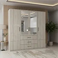 Belluno 4 Door Wardrobe (2nd Branding)